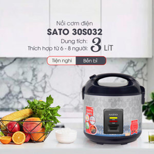 Nồi cơm điện Sato 30S032 3.0L