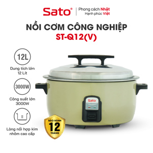 Nồi cơm điện Sato Q12 12L