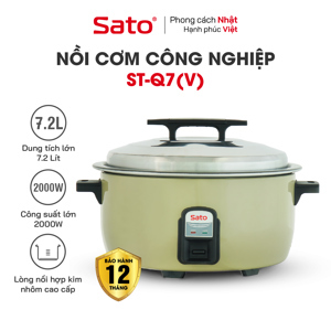 Nồi cơm điện Sato Q7 - 7.2 lít