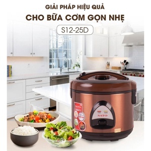 Nồi cơm điện Sato VN-S12-25D-ONL 1.2L