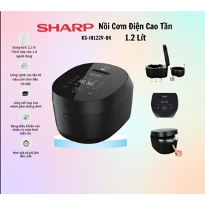 Nồi cơm điện Sharp 1.2 lít KS-IH122V