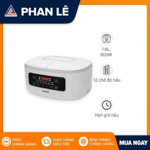 Nồi cơm điện Sharp KN-TC50VN - 2 ngăn nấu, 1.8 lít