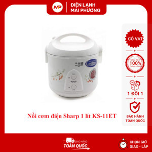 Nồi cơm điện Sharp KS-11ET - 1 lít