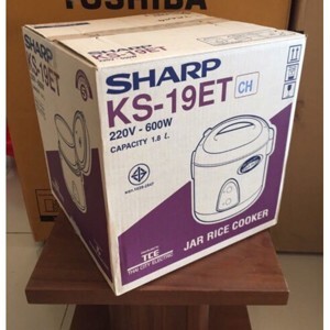 Nồi cơm điện Sharp KS-19ET 1.8L 600W