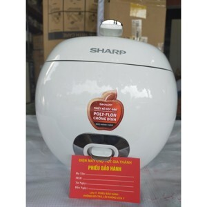 Nồi cơm điện Sharp KS-A08V - 0.72 lít