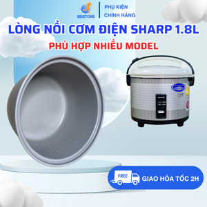 Nồi cơm điện Sharp KS-R18STV (KSR18STV) - Nồi cơ, 1.8 lít, 600W