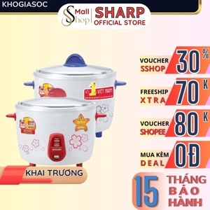 Nồi cơm điện Sharp KSH-D06V - 0.6 Lít, 300W