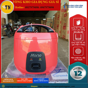 Nồi cơm điện Sunhouse Mama SHD8652R - 1.8 lít