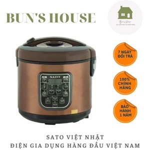 Nồi cơm điện tách đường Sato 18DN061