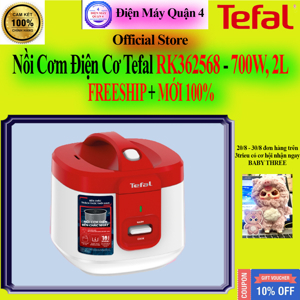 Nồi cơm điện Tefal RK362568 - 2.0 L, 750W