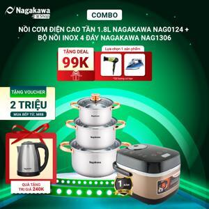 Nồi cơm điện tử cao tần Nagakawa NAG0124 - 1.8L