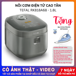 Nồi cơm điện tử cao tần Tefal RK818A68 - 1.8 lít