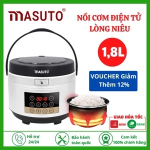 Nồi cơm điện tử đa năng lòng niêu 3D Masuto MS-RD18