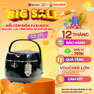 Nồi cơm điện tử Elmich 1,2L RCE1789