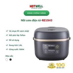 Nồi cơm điện tử Hotwell 1.5 lít RE15H3