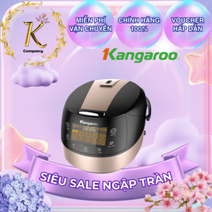 Nồi cơm điện tử Kangaroo KG18DR8 - 1.8 lít