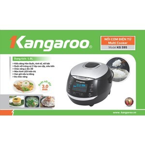 Nồi cơm điện tử Kangaroo KG595 - 1.8L