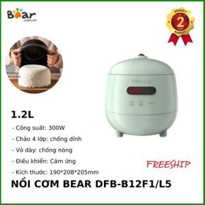 Nồi cơm điện tử mini Bear DFB-B12F1 - 1.2 lít