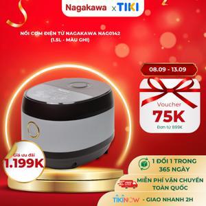 Nồi cơm điện tử Nagakawa NAG0142 1.5 lít