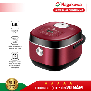 Nồi cơm điện tử Nagakawa NAG0135 - 1.2 lít