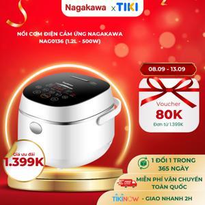 Nồi cơm điện tử Nagakawa NAG0136 - 1.2 lít