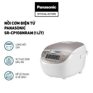 Nồi cơm điện tử Panasonic SR-CP108NRAM - 1 lít