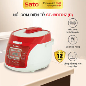 Nồi cơm điện tử Sato 18DT017 (T) 1.8L