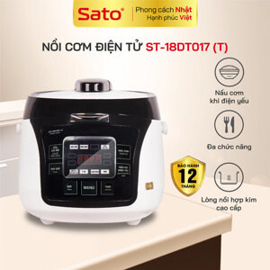 Nồi cơm điện tử Sato 18DT017 (T) 1.8L