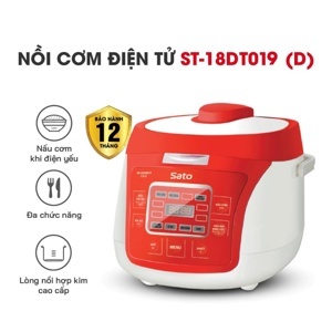 Nồi cơm điện tử Sato 18DT019 1.8L