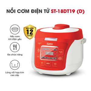 Nồi cơm điện tử Sato 18DT019 1.8L