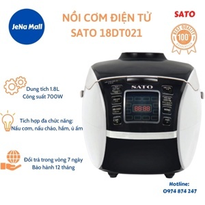 Nồi cơm điện tử Sato 18DT021 (1.8 lít)