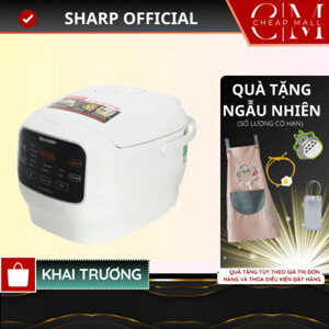 Nồi cơm điện tử Sharp 1.8 lít KS-COM183MV-WH