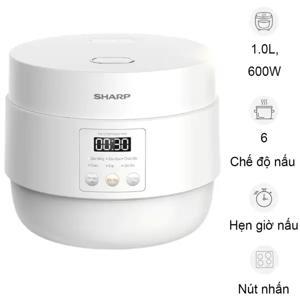 Nồi cơm điện tử Sharp KS-COM100DV - 1 lít