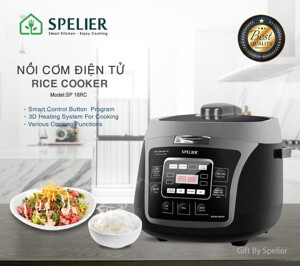 Nồi cơm điện tử Spelier SP 18 RC - 1.8L