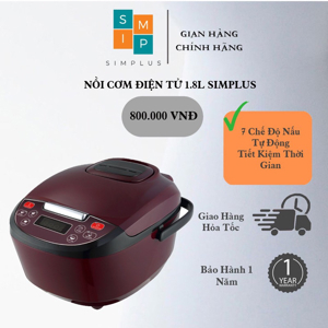 Nồi cơm điện tử Sunhouse SHD8909 - 1.8L