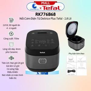Nồi cơm điện tử Tefal Delirice Plus 1.8L RK776968