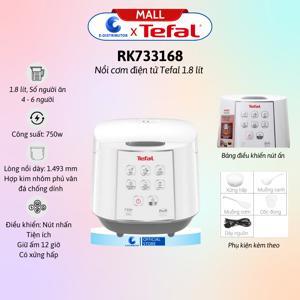 Nồi cơm điện tử Tefal RK733168 - 1.8L, 750W