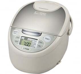 Nồi cơm điện tử Tiger JAX-S10W - 1L