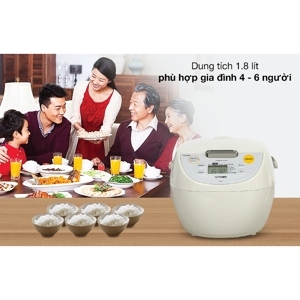 Nồi cơm điện tử Tiger JBVS18W 1.8L