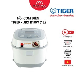 Nồi cơm điện tử Tiger JBX-B10W - 1 lít