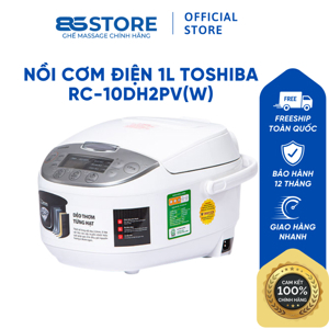 Nồi cơm điện tử Toshiba RC-10DH2PV(W) - 1 lít