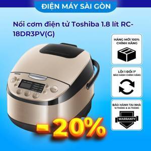 Nồi cơm điện tử Toshiba RC-18DR3PV(G) - 1.8 lít