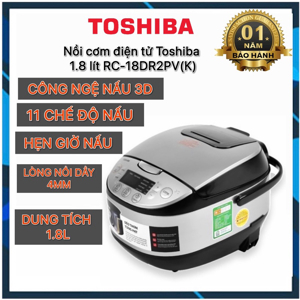Nồi cơm điện tử Toshiba RC-18DR2PV(K) - 1.8 lít