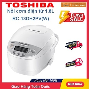 Nồi cơm điện tử Toshiba RC-18DH2PV(W) - 1.8 lít