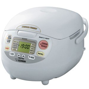 Nồi cơm điện Zojirushi NS-ZAQ10-WZ - Nồi điện tử, 1 lít, 680W