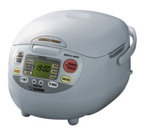 Nồi cơm điện Zojirushi NS-ZAQ10-WZ - Nồi điện tử, 1 lít, 680W
