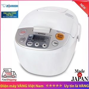 Nồi cơm điện tử Zojirushi ZONC-NL-AAQ10-CA - 1.0L Beige