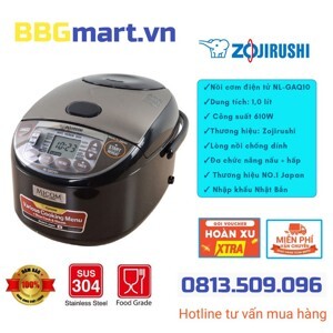 Nồi cơm điện Zojirushi NL-GAQ10-BM