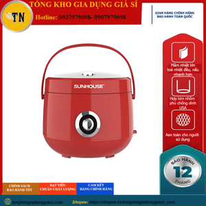 Nồi cơm nắp gài Sunhouse SHD8606 1.8 lít
