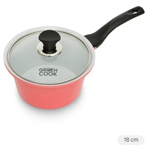 Nồi đúc ceramic vân đá đáy từ 18cm Green Cook GCS02-18IH